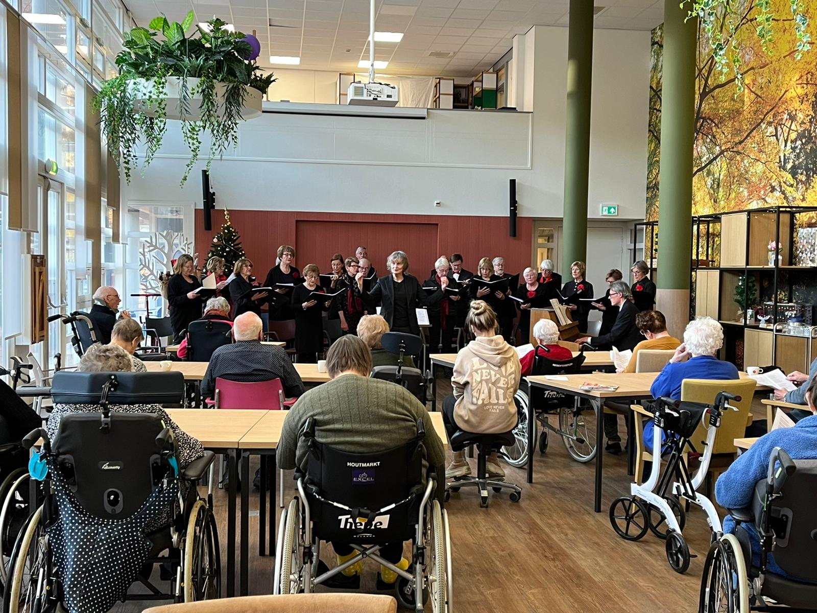 Kerstconcert in het Aeneas in 2022.
